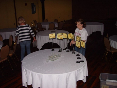 2009 Event Setup